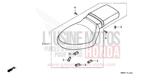 SIEGE (1) VT600CX de 1999